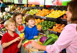 shopping fruits