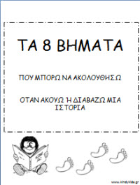 8 ΒΗΜΑΤΑ ΠΟΥ ΜΠΟΡΟΥΝ ΝΑ ΚΑΝΟΥΝ ΤΑ ΠΑΙΔΙΑ ΚΑΤΑ ΤΗΝ ΑΝΑΓΝΩΣΗ ΕΝΟΣ ΒΙΒΛΙΟΥ