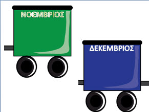 Το τρενάκι των γεννεθλίων για το νηπιαγωγείο